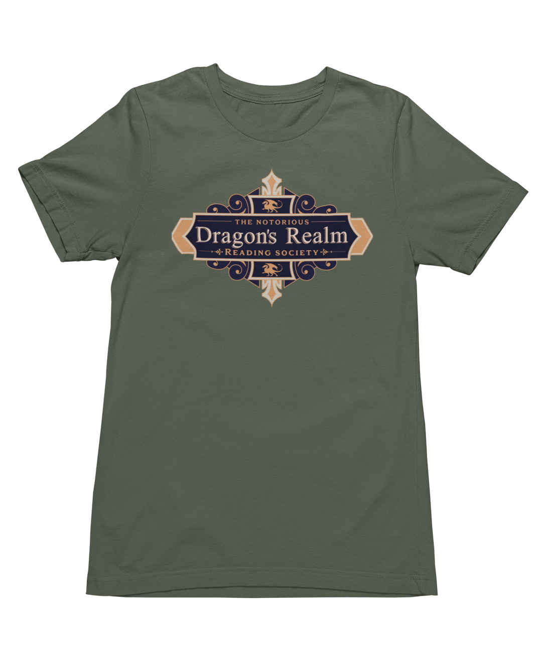 Dragon's Realm Reading Society T-Shirt - Milady's Mythical Market