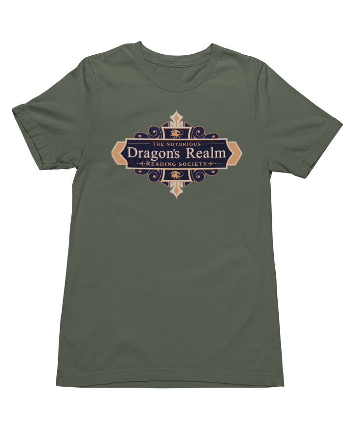 Dragon's Realm Reading Society T-Shirt - Milady's Mythical Market