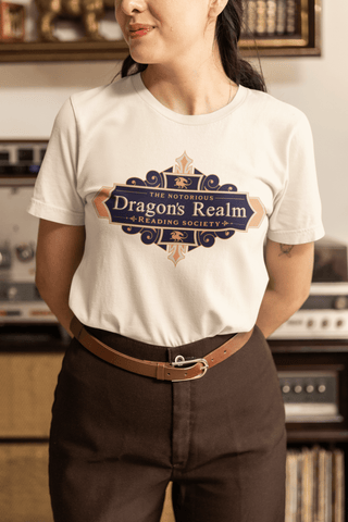 Dragon's Realm Reading Society T-Shirt - Milady's Mythical Market