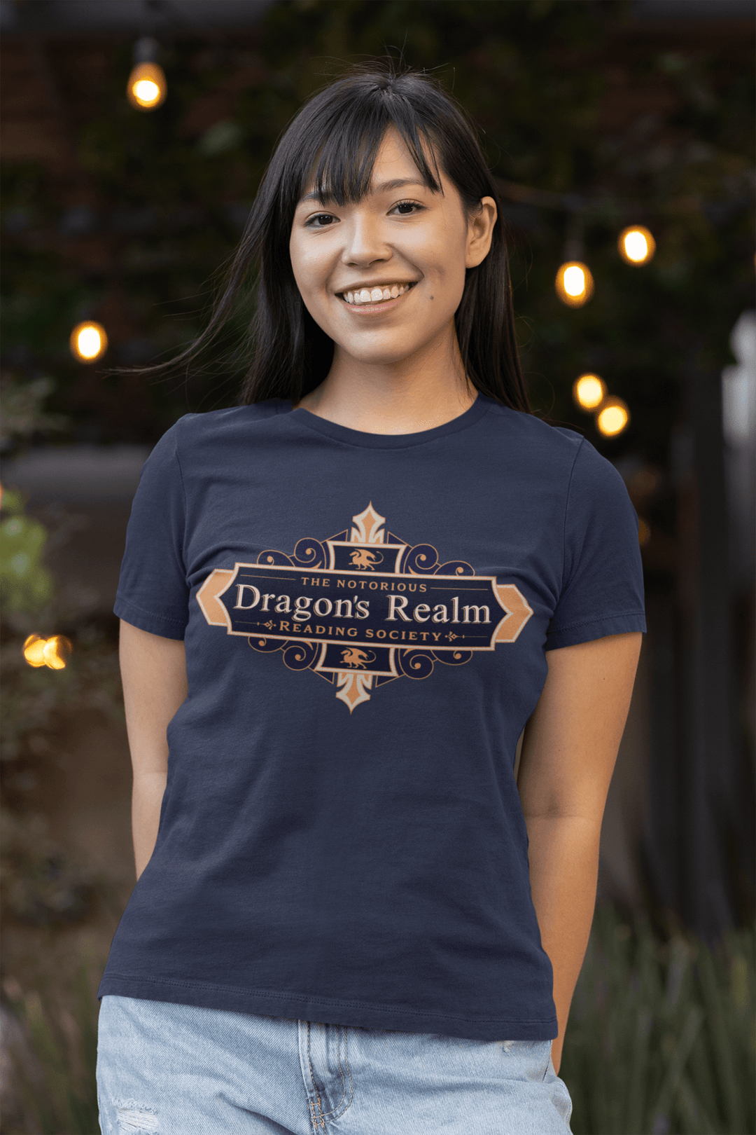Dragon's Realm Reading Society T-Shirt - Milady's Mythical Market