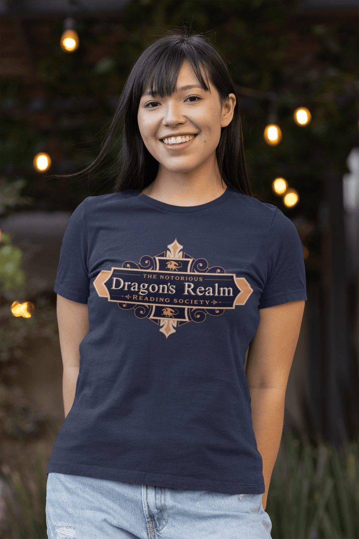Dragon's Realm Reading Society T-Shirt - Milady's Mythical Market