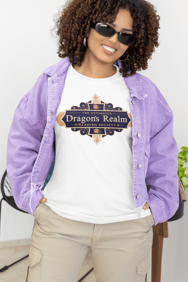 Dragon's Realm Reading Society T-Shirt - Milady's Mythical Market