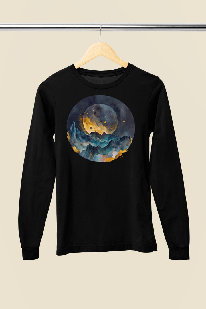Enchanted Moon Long Sleeve Tee - Milady's Mythical Market