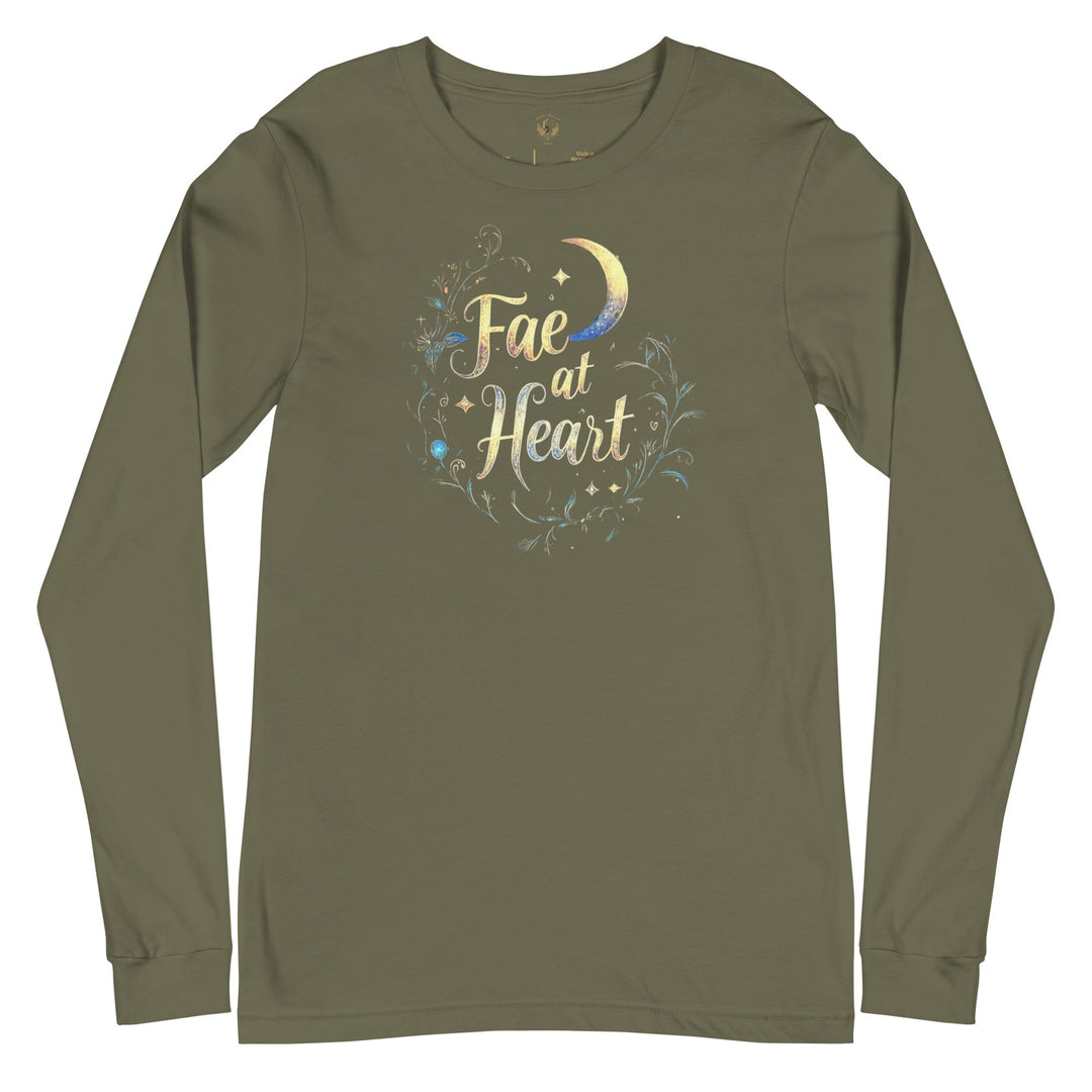 Fae at Heart Long Sleeve Tee - Milady's Mythical Market