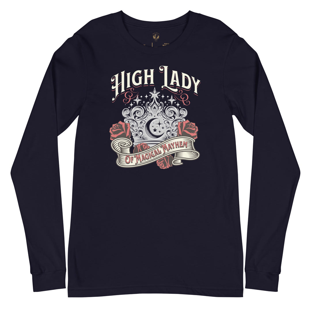 High Lady of Magical Mayhem Long Sleeve Tee - Milady's Mythical Market