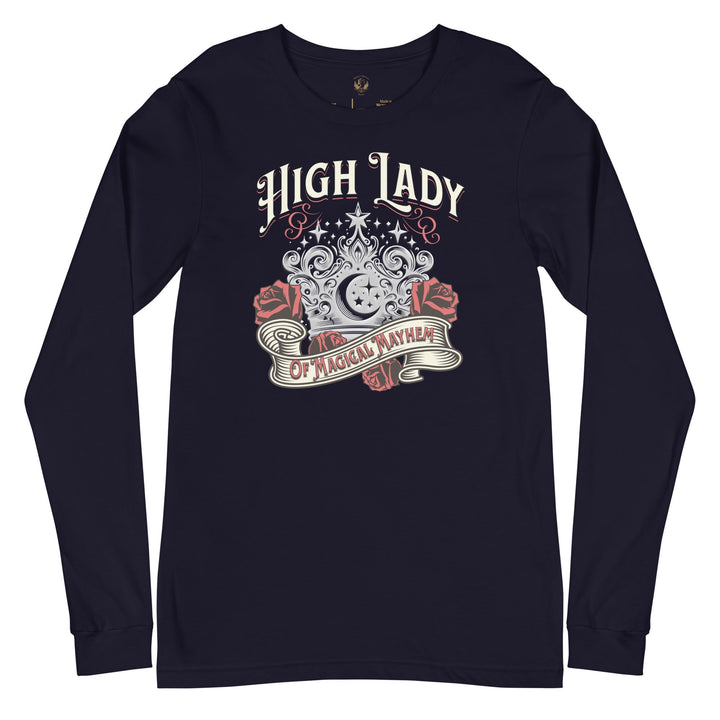 High Lady of Magical Mayhem Long Sleeve Tee - Milady's Mythical Market