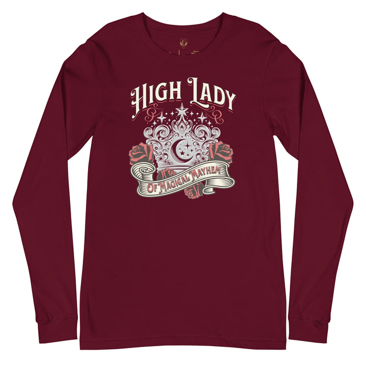 High Lady of Magical Mayhem Long Sleeve Tee - Milady's Mythical Market