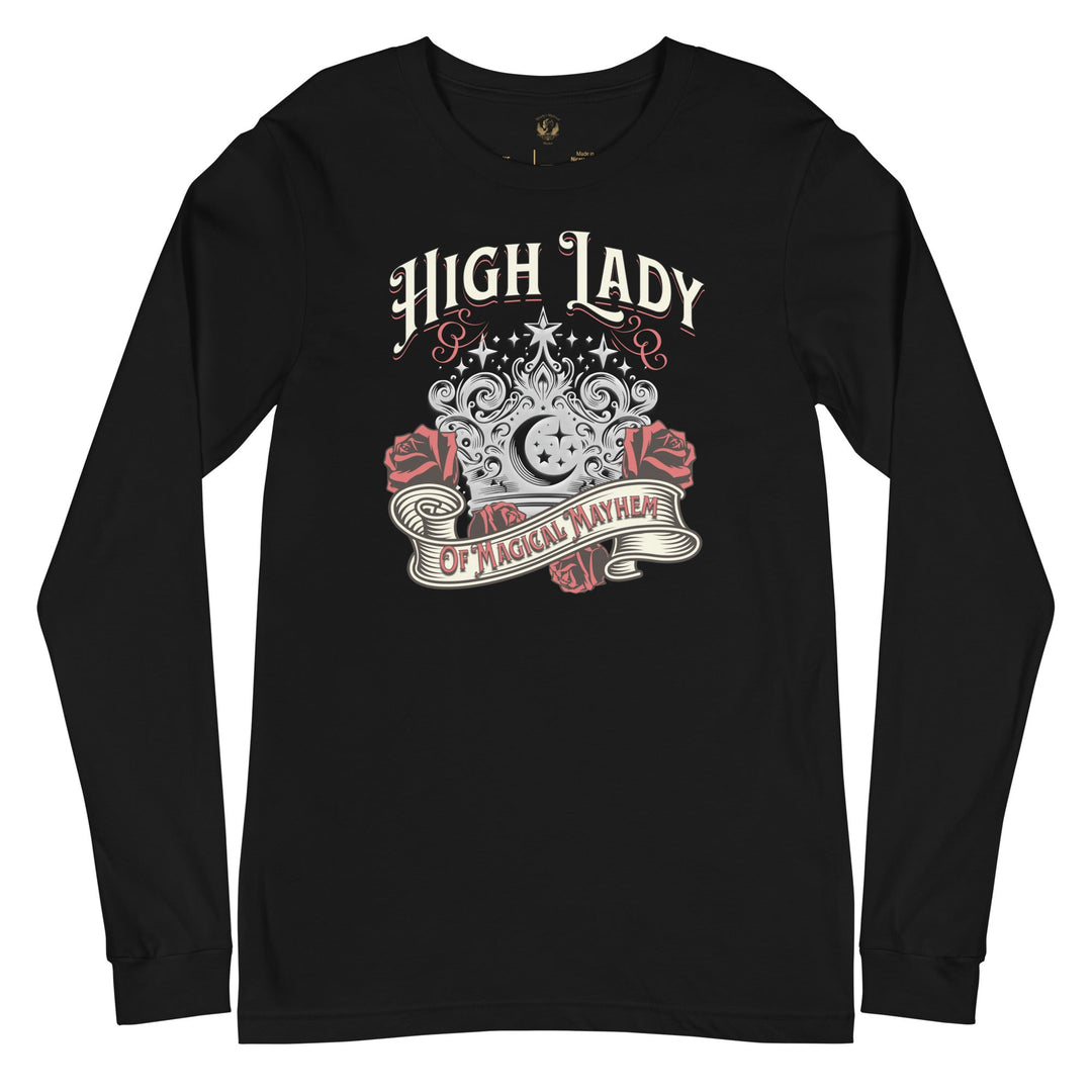 High Lady of Magical Mayhem Long Sleeve Tee - Milady's Mythical Market