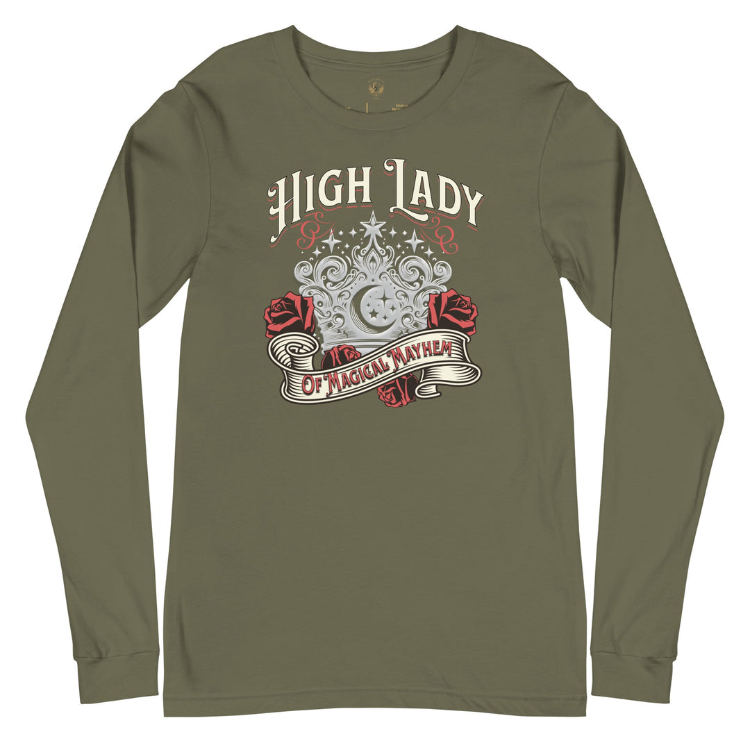 High Lady of Magical Mayhem Long Sleeve Tee - Milady's Mythical Market