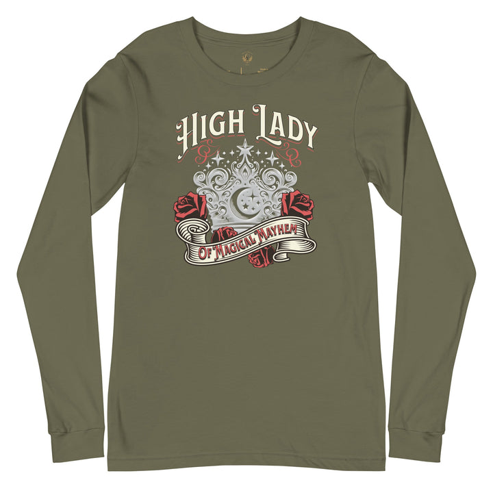 High Lady of Magical Mayhem Long Sleeve Tee - Milady's Mythical Market