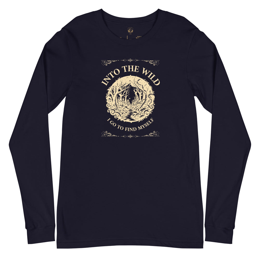 Into The Wild I Go Long Sleeve Tee - Milady's Mythical Market