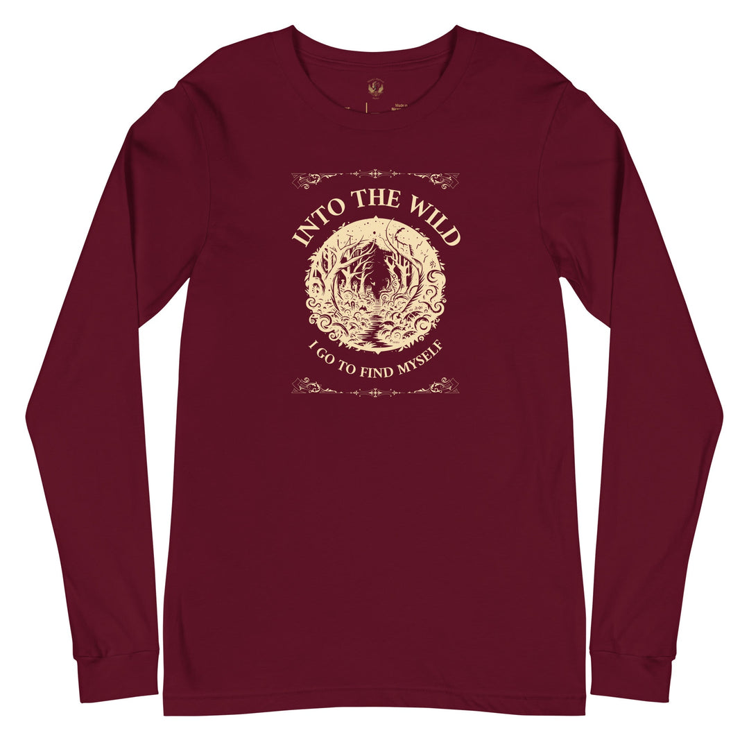 Into The Wild I Go Long Sleeve Tee - Milady's Mythical Market