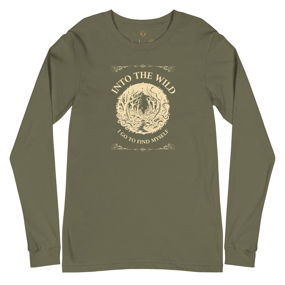 Into The Wild I Go Long Sleeve Tee - Milady's Mythical Market