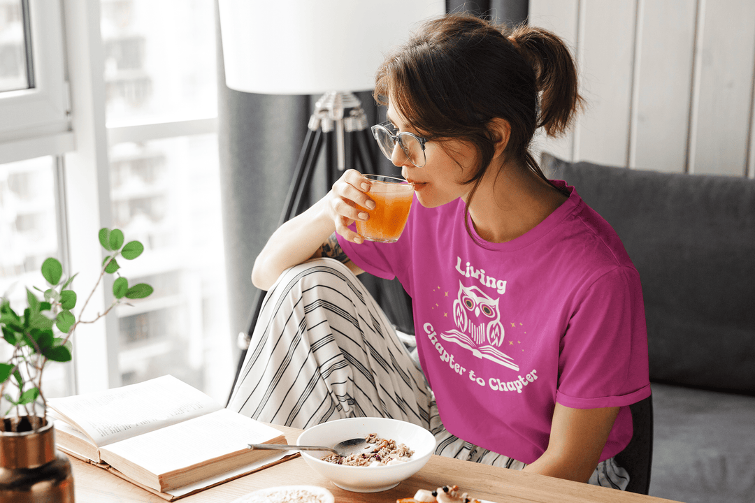 Living Chapter to Chapter T-Shirt - Milady's Mythical Market