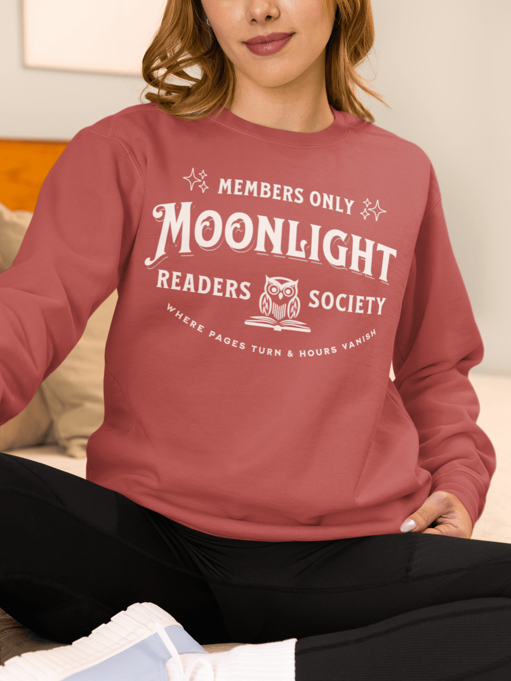 Moonlight Readers Society Sweatshirt - Milady's Mythical Market