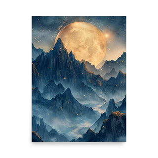 Moonlit Horizons Premium Poster - Milady's Mythical Market