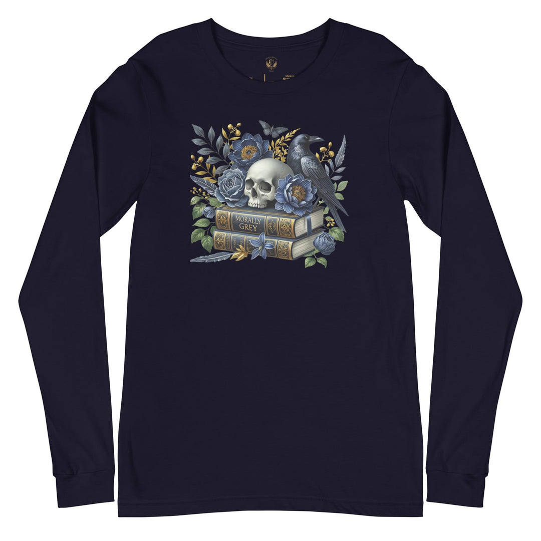 Morally Grey Long Sleeve Tee - Milady's Mythical Market