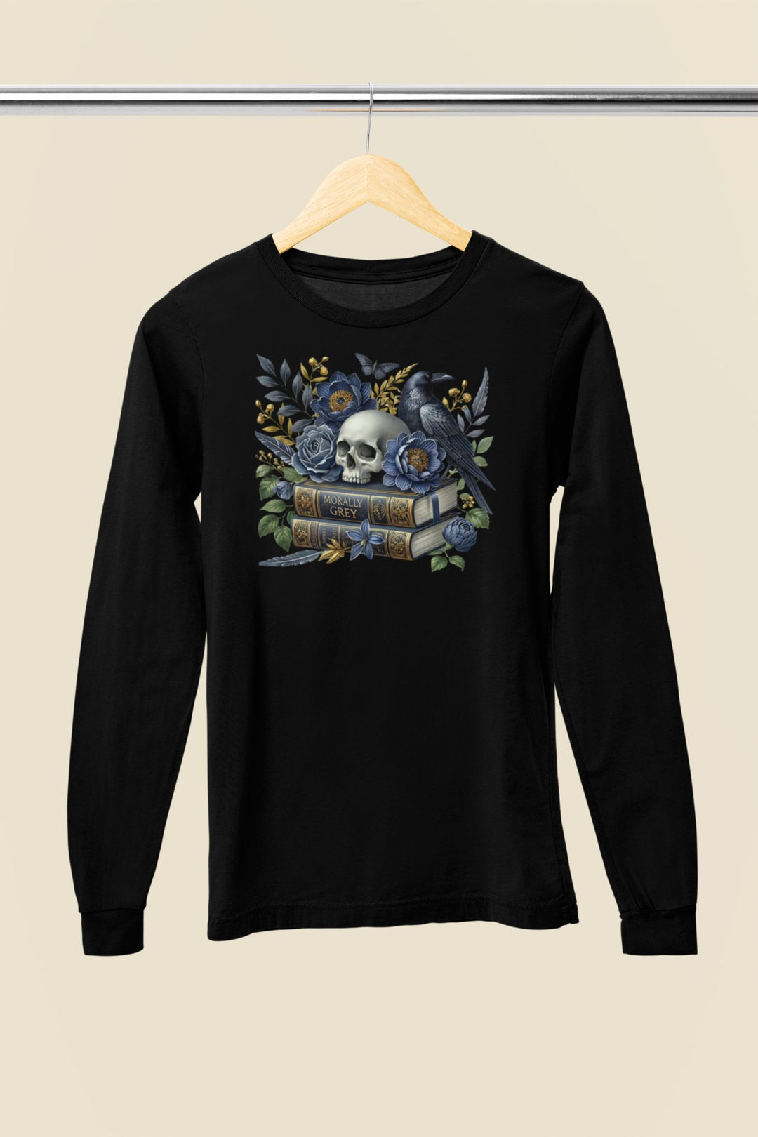Morally Grey Long Sleeve Tee - Milady's Mythical Market