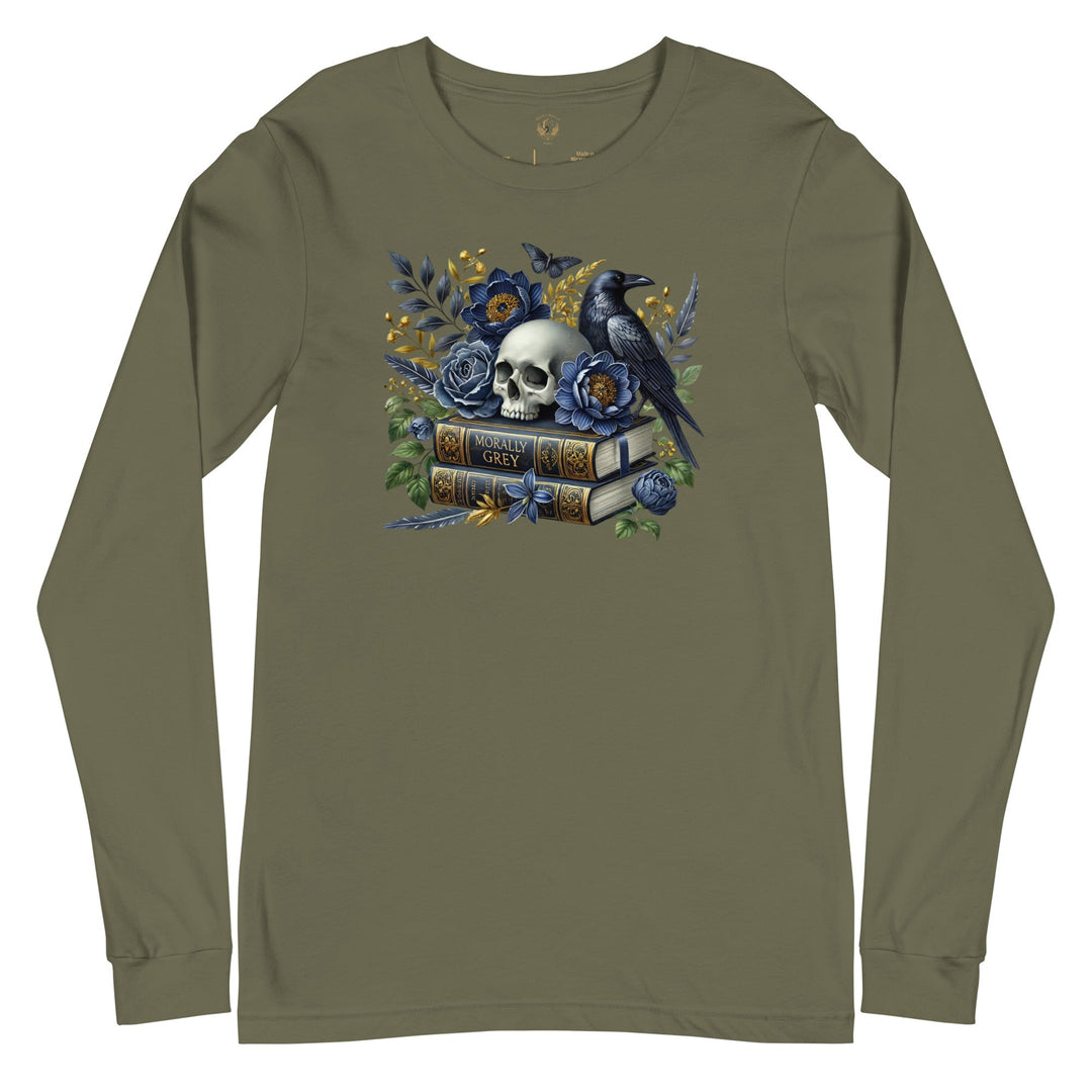 Morally Grey Long Sleeve Tee - Milady's Mythical Market