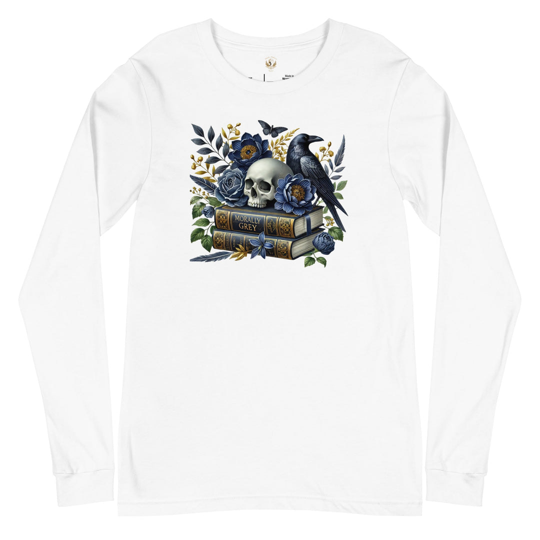 Morally Grey Long Sleeve Tee - Milady's Mythical Market