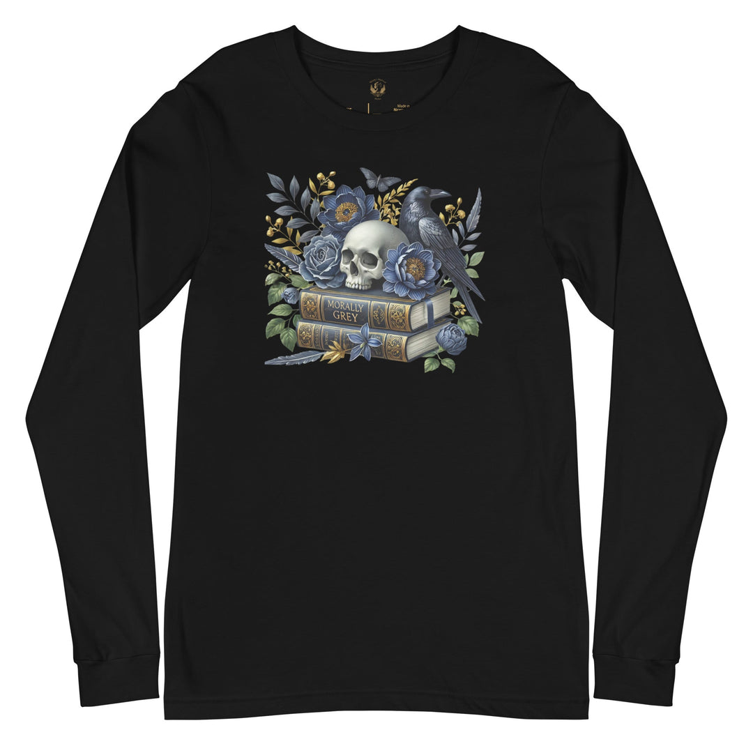 Morally Grey Long Sleeve Tee - Milady's Mythical Market