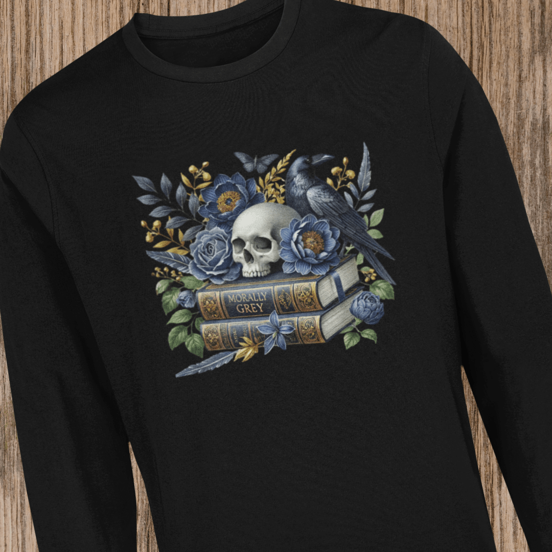 Morally Grey Long Sleeve Tee - Milady's Mythical Market