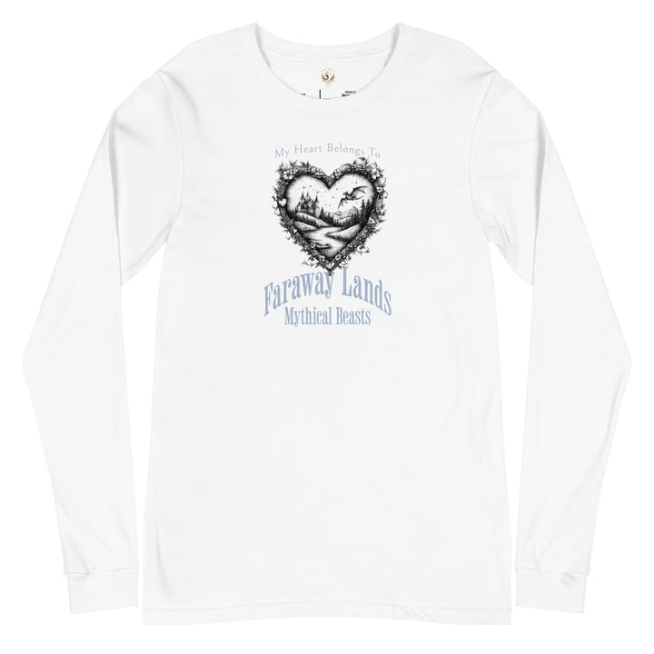 My Heart Belongs To Long Sleeve Tee - Milady's Mythical Market