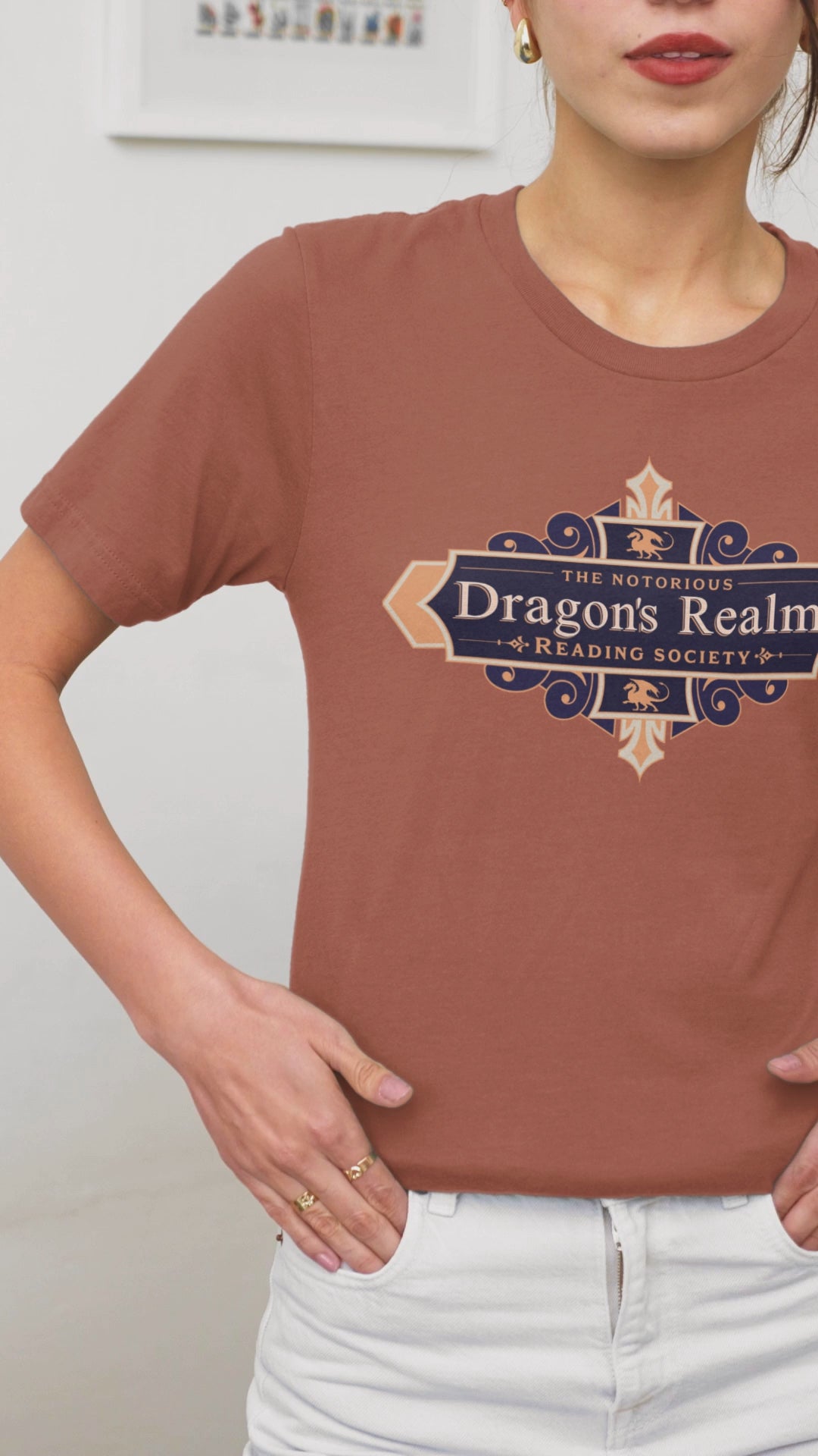 Dragon's Realm Reading Society T-Shirt