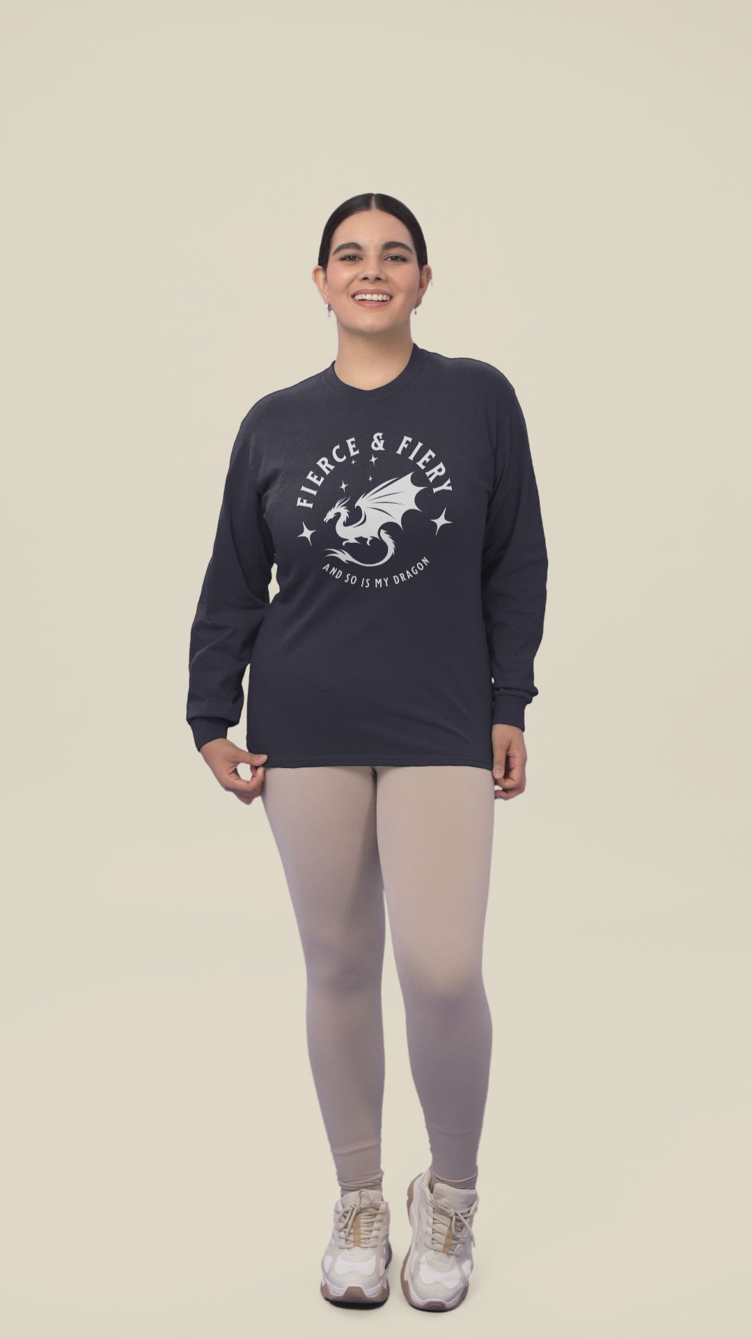Fierce & Fiery Long-Sleeve T-Shirt