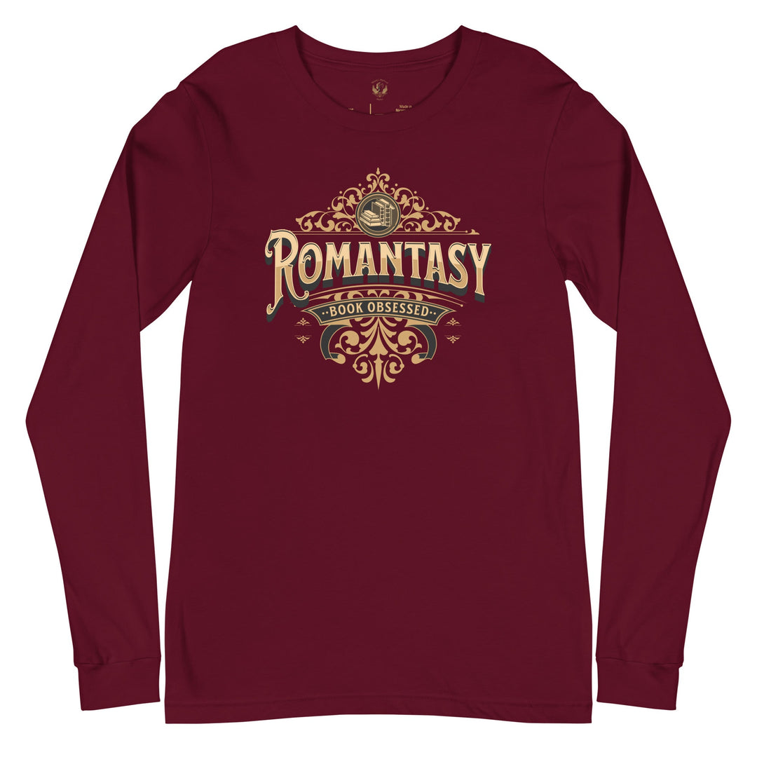 Romantasy Book Obsessed Long Sleeve Tee - Milady's Mythical Market