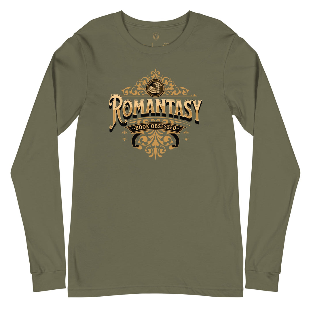 Romantasy Book Obsessed Long Sleeve Tee - Milady's Mythical Market