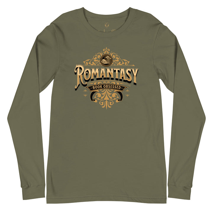Romantasy Book Obsessed Long Sleeve Tee - Milady's Mythical Market
