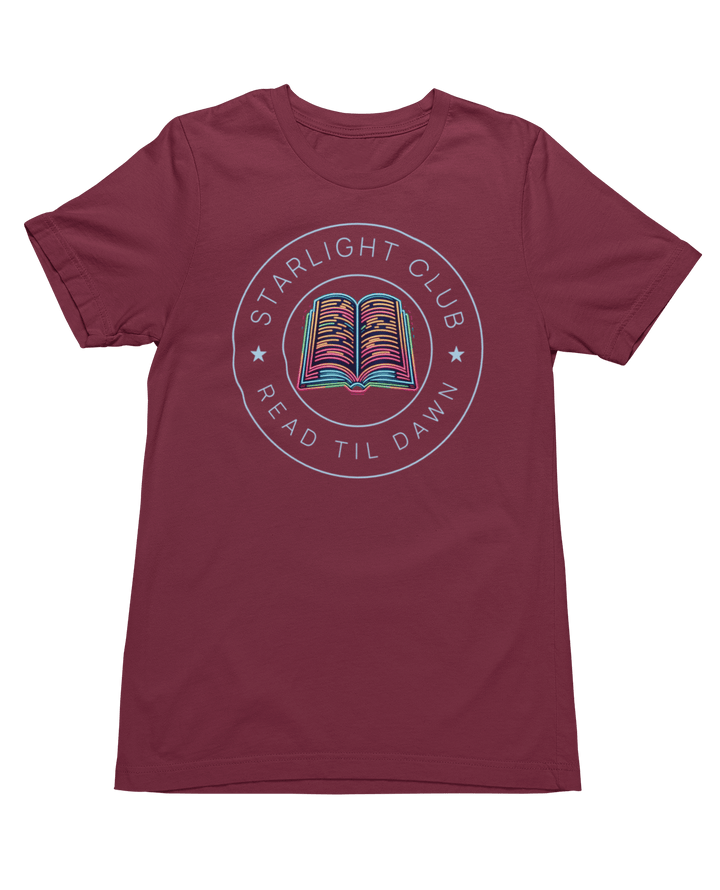 Starlight Club – Read Til Dawn T-Shirt - Milady's Mythical Market