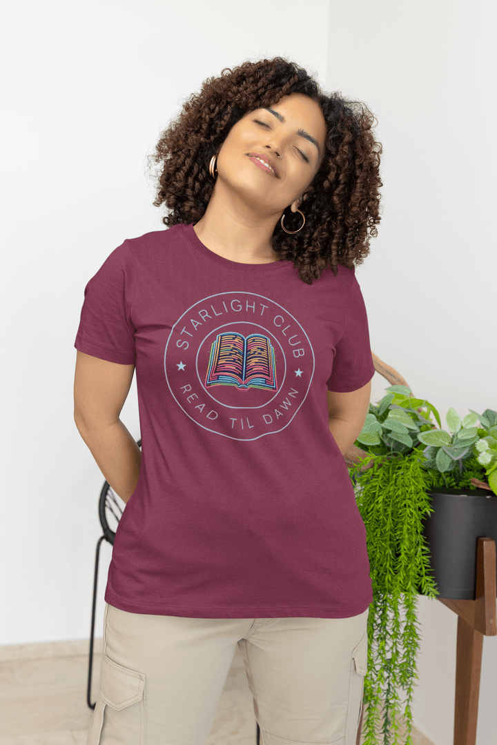 Starlight Club – Read Til Dawn T-Shirt - Milady's Mythical Market